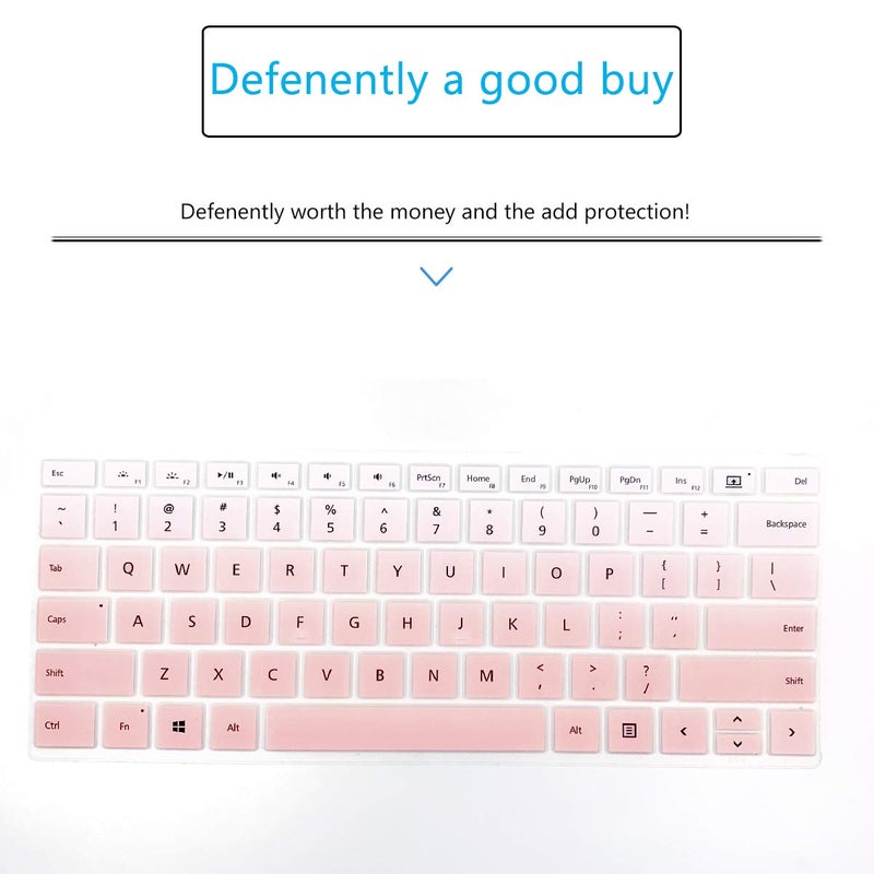 MUBUY-GOL Surface Keyboard Cover - Laptop 3/2/Book 2/1 13.5"/15" - Gradual Pink - Image 4